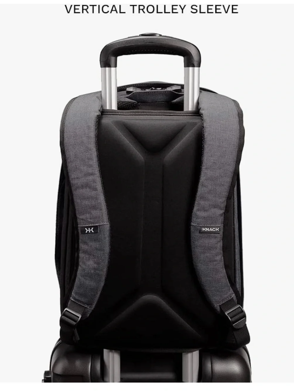 Knack Series 1 Laptop Backpack Carry-On, TSA Approved, Expandable Travel